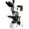 Microscope métallurgique 5X 10X 40X 60X de Trinocular Digital avec l'oculaire large de champ
